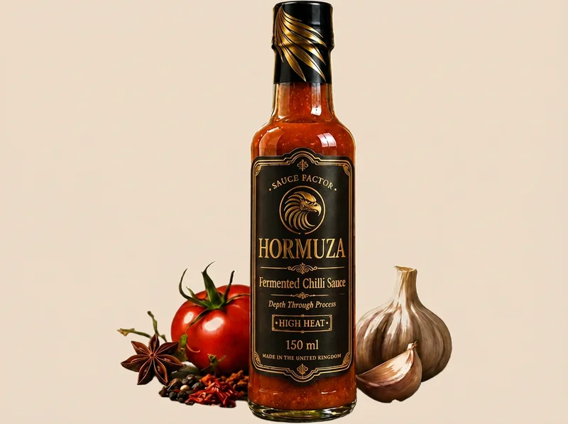 HORMUZA Fermented Chilli Sauce Medium 150 ml