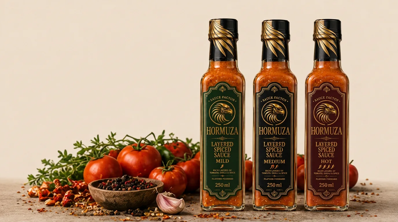 Layered Spiced Tomato Sauces