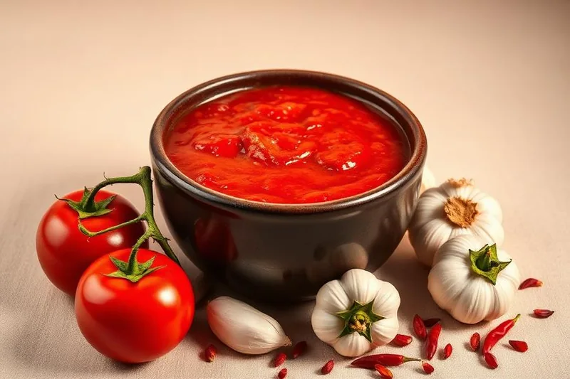 LAYERED SPICED TOMATO SAUCES